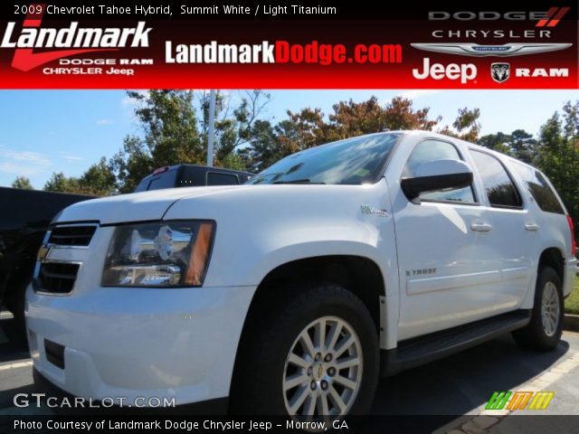 2009 Chevrolet Tahoe Hybrid in Summit White