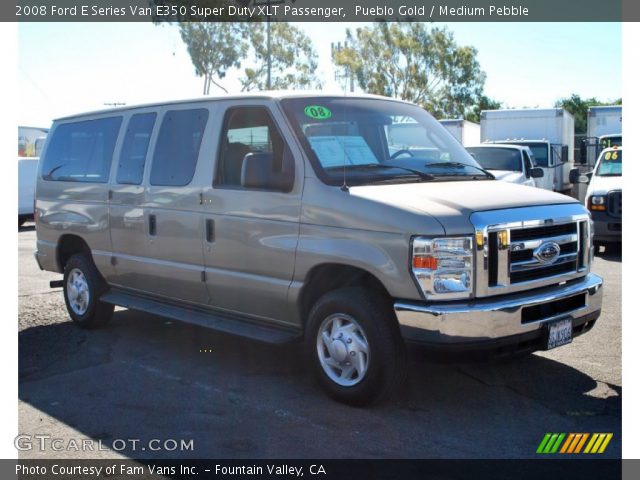2008 Ford E Series Van E350 Super Duty XLT Passenger in Pueblo Gold