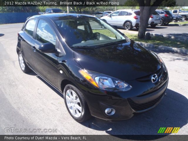 2012 Mazda MAZDA2 Touring in Brilliant Black