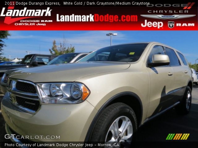 2011 Dodge Durango Express in White Gold