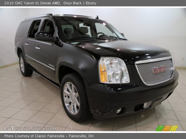 2010 GMC Yukon XL Denali AWD in Onyx Black