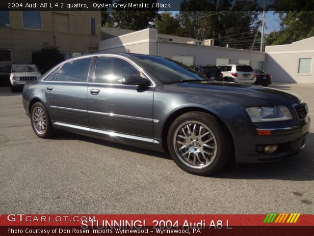 2004 Audi A8 L 4.2 quattro in Oyster Grey Metallic