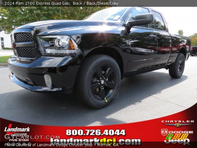 2014 Ram 1500 Express Quad Cab in Black