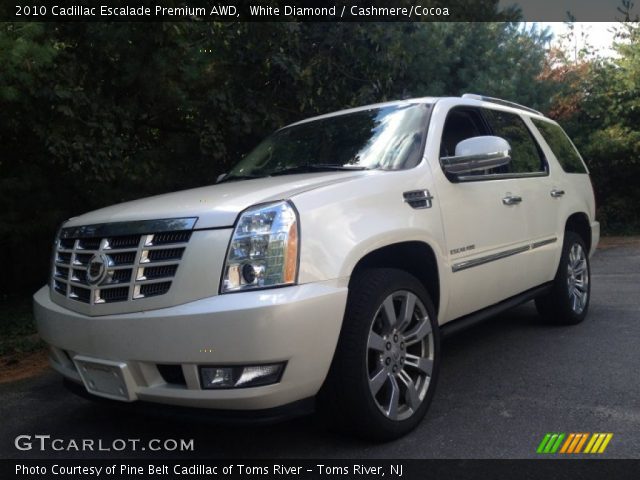 2010 Cadillac Escalade Premium AWD in White Diamond
