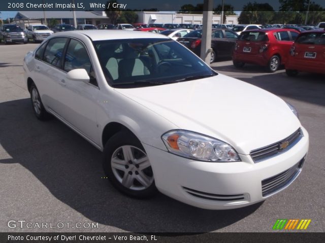 2008 Chevrolet Impala LS in White