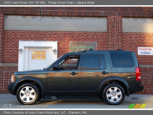 2005 Land Rover LR3 V8 HSE in Tonga Green Pearl