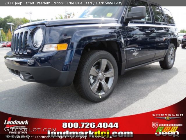 2014 Jeep Patriot Freedom Edition in True Blue Pearl