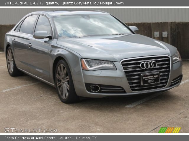 2011 Audi A8 L 4.2 FSI quattro in Quartz Grey Metallic