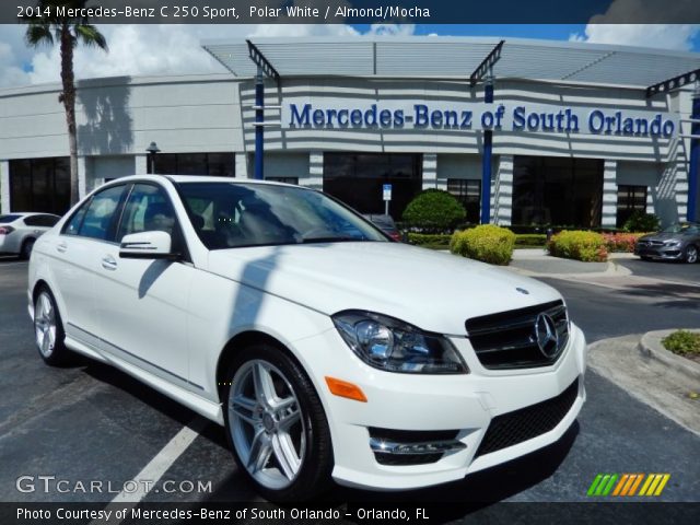 2014 Mercedes-Benz C 250 Sport in Polar White