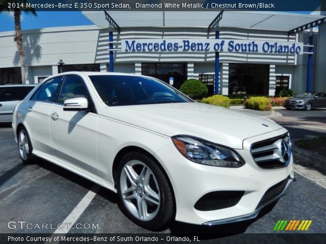 2014 Mercedes-Benz E 350 Sport Sedan in Diamond White Metallic
