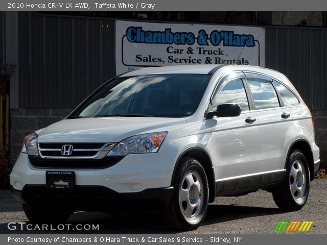 2010 Honda CR-V LX AWD in Taffeta White