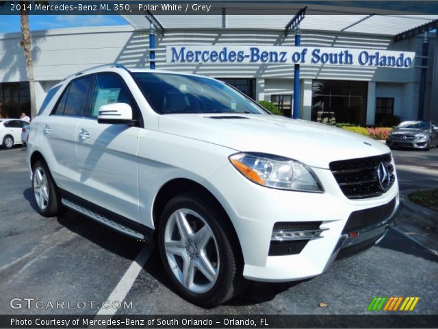 Mercedes ml350 white
