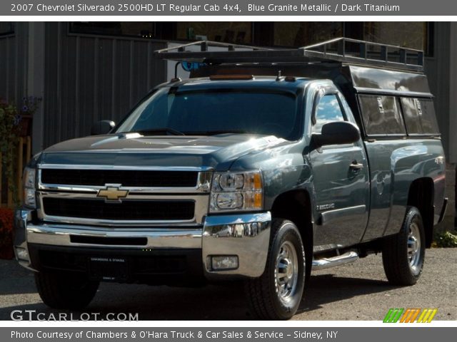 2007 Chevrolet Silverado 2500HD LT Regular Cab 4x4 in Blue Granite Metallic