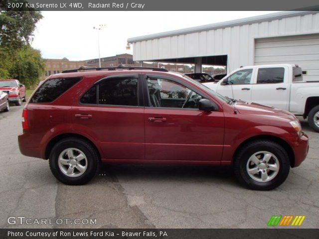 2007 Kia Sorento LX 4WD in Radiant Red