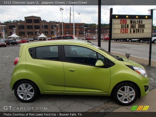 2013 Chevrolet Spark LS in Jalapeno (Green)