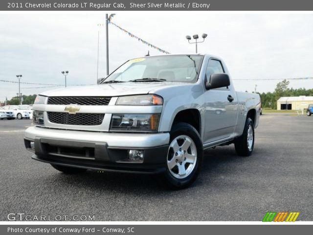 2011 Chevrolet Colorado LT Regular Cab in Sheer Silver Metallic