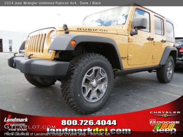 2014 Jeep Wrangler Unlimited Rubicon 4x4 in Dune