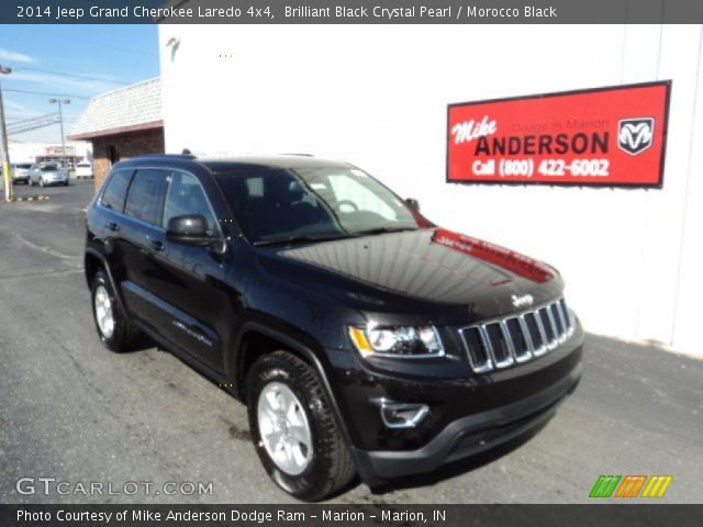 2014 Jeep Grand Cherokee Laredo 4x4 in Brilliant Black Crystal Pearl