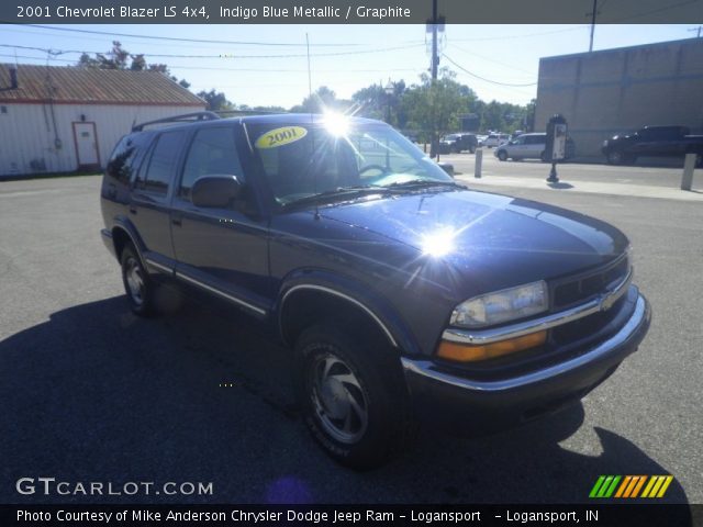 2001 Chevrolet Blazer LS 4x4 in Indigo Blue Metallic