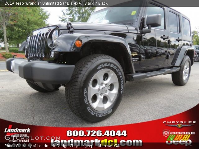 2014 Jeep Wrangler Unlimited Sahara 4x4 in Black