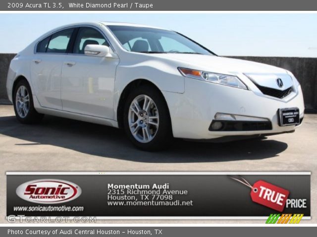 2009 Acura TL 3.5 in White Diamond Pearl