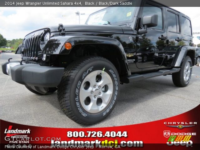 2014 Jeep Wrangler Unlimited Sahara 4x4 in Black