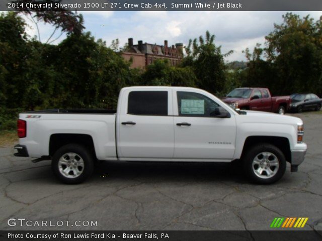 2014 Chevrolet Silverado 1500 LT Z71 Crew Cab 4x4 in Summit White