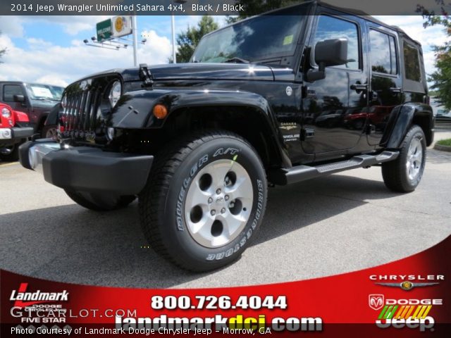 2014 Jeep Wrangler Unlimited Sahara 4x4 in Black