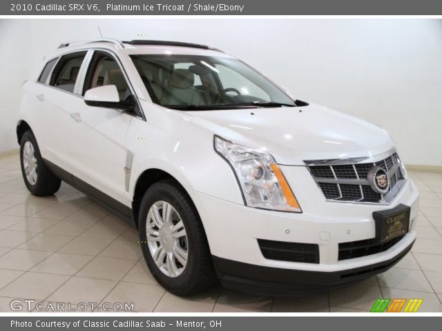 2010 Cadillac SRX V6 in Platinum Ice Tricoat
