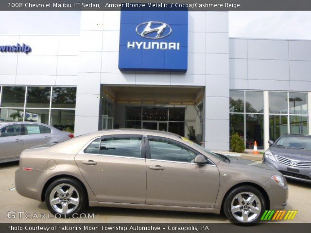 2008 Chevrolet Malibu LT Sedan in Amber Bronze Metallic