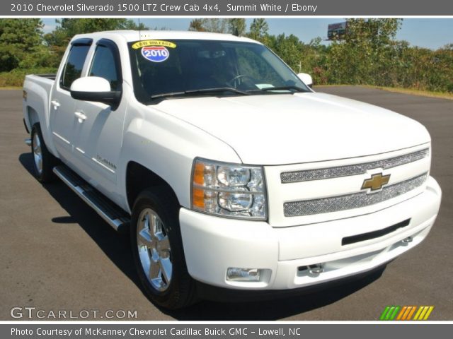 Summit White 2010 Chevrolet Silverado 1500 Ltz Crew Cab