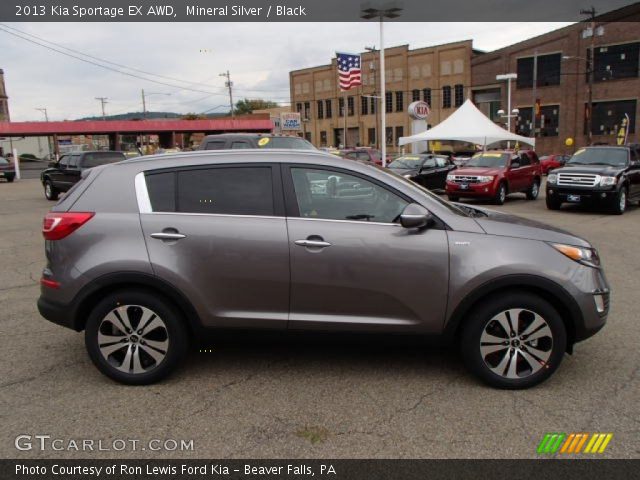 2013 Kia Sportage EX AWD in Mineral Silver