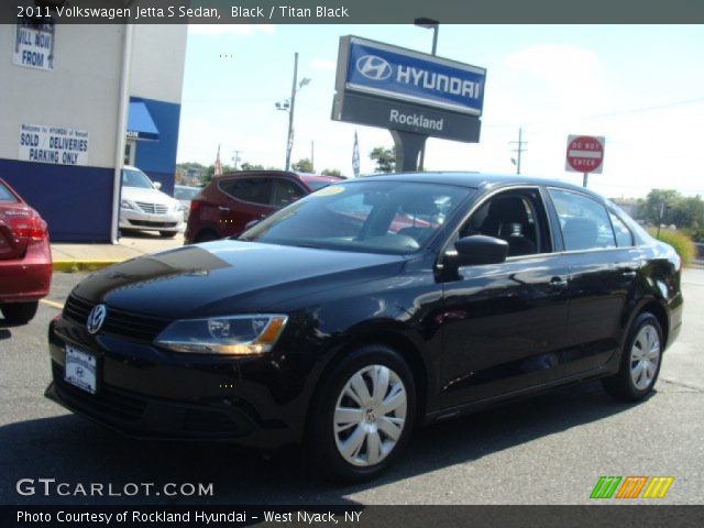 2011 Volkswagen Jetta S Sedan in Black