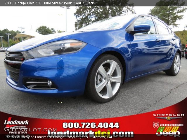 2013 Dodge Dart GT in Blue Streak Pearl Coat