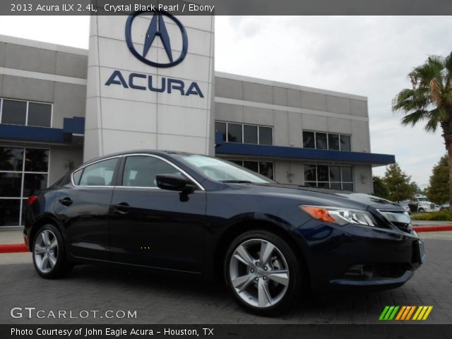 2013 Acura ILX 2.4L in Crystal Black Pearl