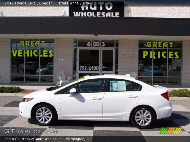 2012 Honda Civic EX Sedan in Taffeta White