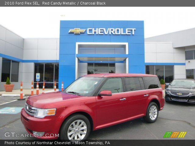 2010 Ford Flex SEL in Red Candy Metallic