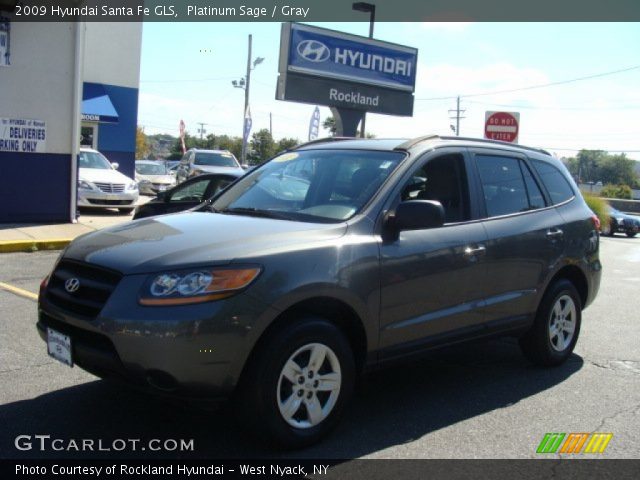2009 Hyundai Santa Fe GLS in Platinum Sage