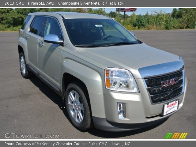 2013 GMC Terrain SLE AWD in Champagne Silver Metallic