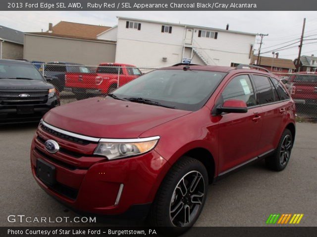 2013 Ford Edge SEL AWD in Ruby Red