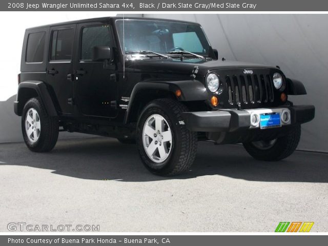 2008 Jeep Wrangler Unlimited Sahara 4x4 in Black