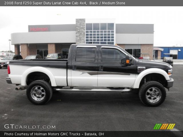 2008 Ford F250 Super Duty Lariat Crew Cab 4x4 in Black