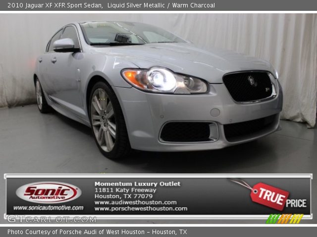 2010 Jaguar XF XFR Sport Sedan in Liquid Silver Metallic