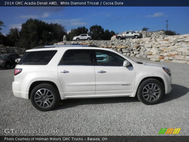 2014 GMC Acadia Denali AWD in White Diamond Tricoat