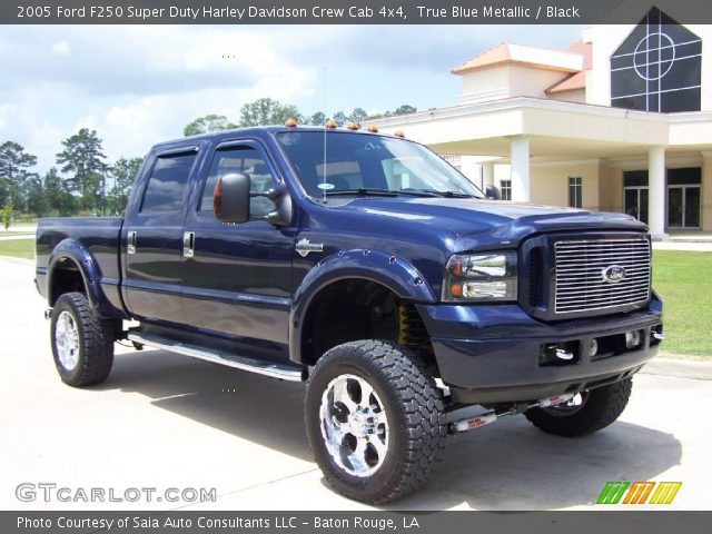 2005 Ford F250 Super Duty Harley Davidson Crew Cab 4x4 in True Blue Metallic