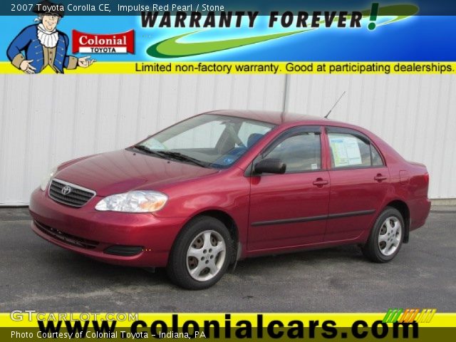 2007 red toyota corolla #2 2007 red toyota corolla #2