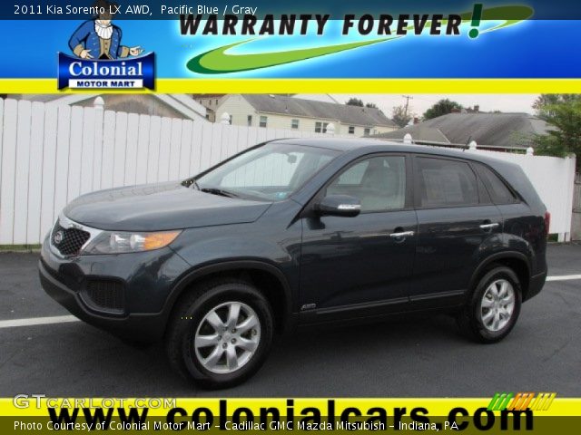 2011 Kia Sorento LX AWD in Pacific Blue
