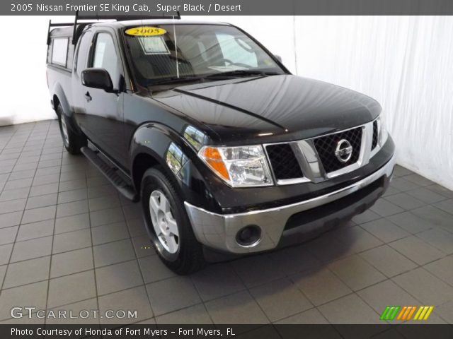 2005 Nissan Frontier SE King Cab in Super Black