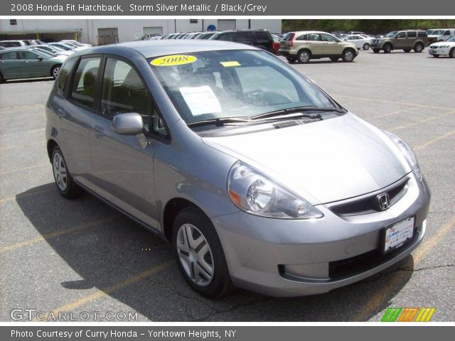 2008 Honda Fit Hatchback in Storm Silver Metallic