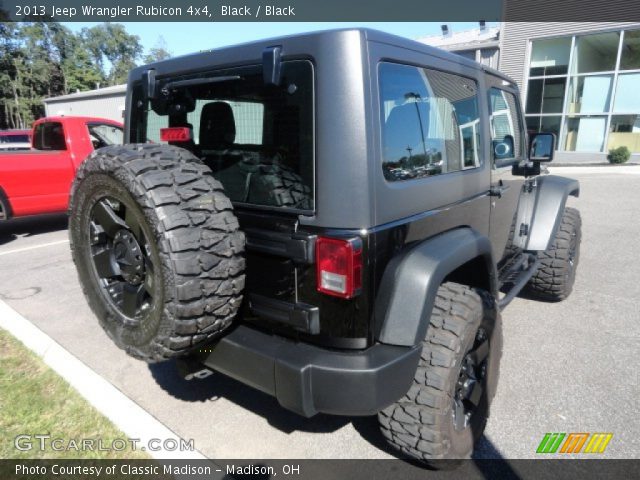 2013 Jeep Wrangler Rubicon 4x4 in Black